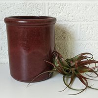 Vintage Salzglasur Keramik Weinkühler Oder Vase von archipel32