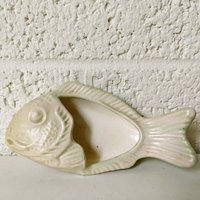 Vintage Signiert Keramik Fisch | Ringschale Murphy Studiokeramik Schmuckschale Fischgericht von archipel32