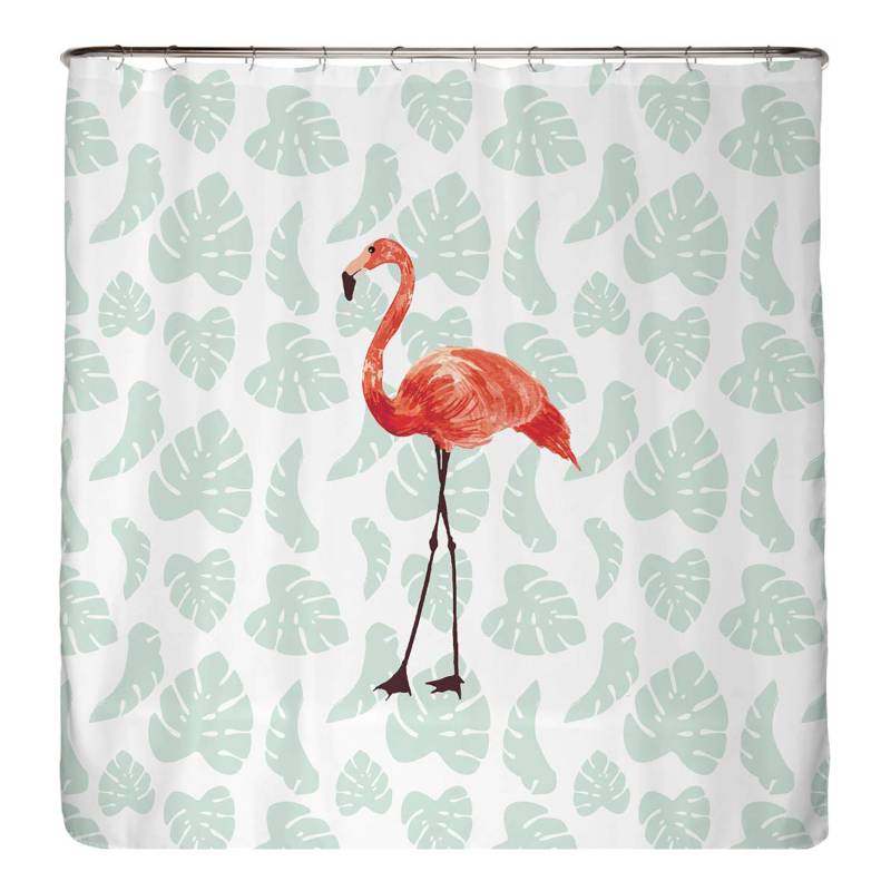 Anti-Schimmel Duschvorhang Flamingo von arteneur