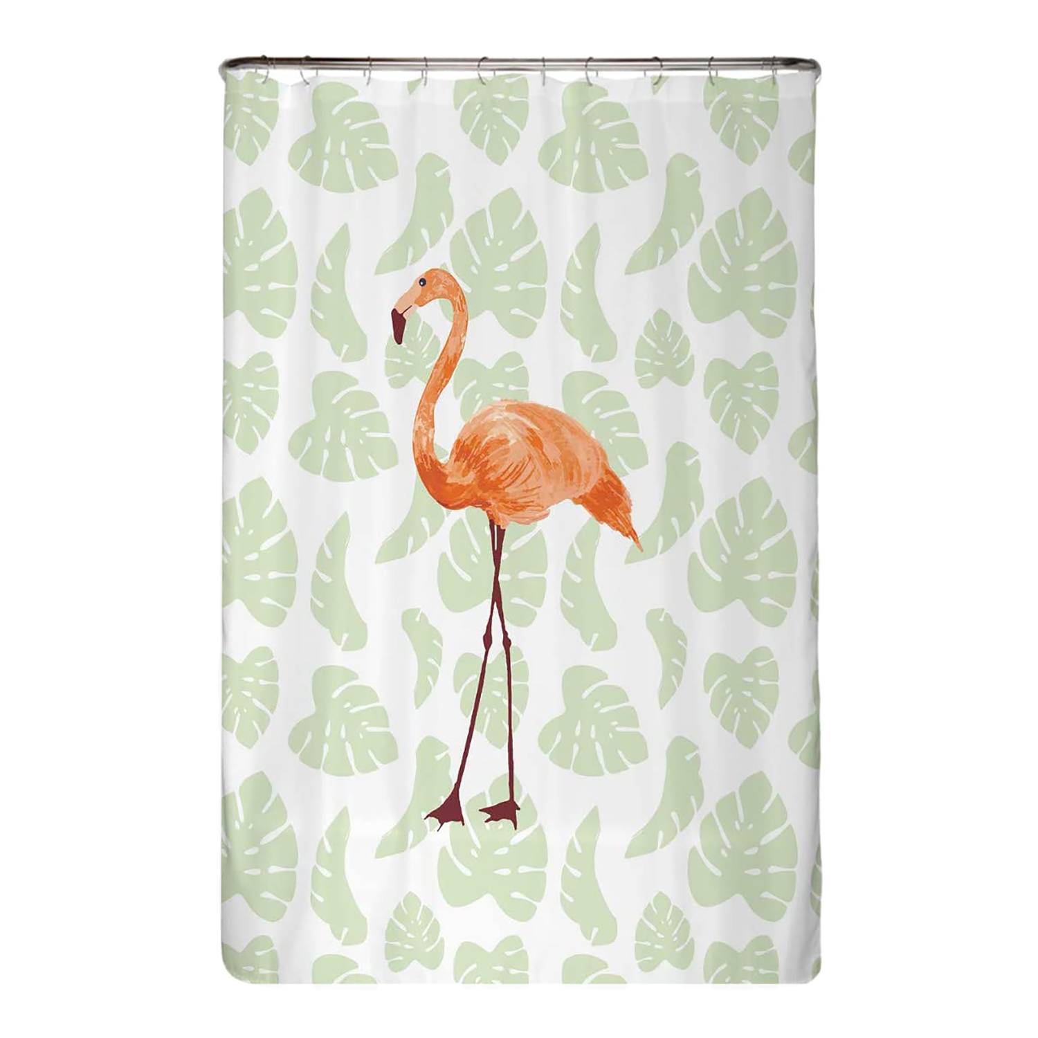 Recycling-Duschvorhang Flamingo von arteneur