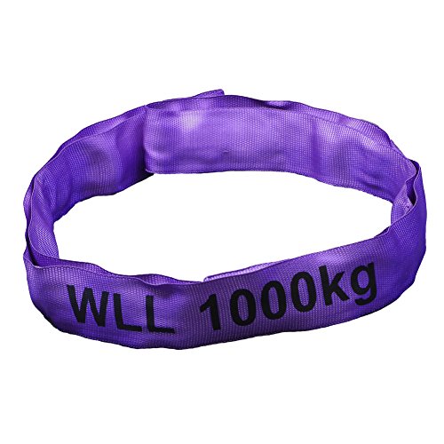 Rundschlinge violett, Tragkraft 1000 kg, 2,0 m von bauCompany24