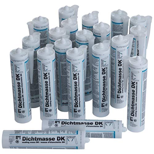 20x Klebedichtmasse DK a 310ml für den Wandanschluss von Dampfsperrfolie Folienkleber Anschlusskleber Dichtkleber Dampfsperre Dampfbremse Dampfbremsfolie von baupark24