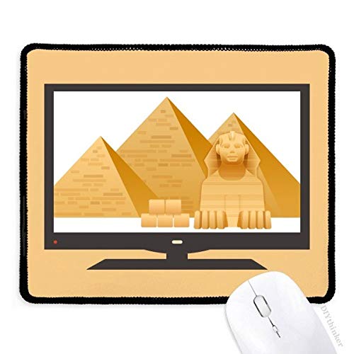 beatChong Ägypten Pyramide Sphinx-Kunst-Muster Computer Mouse Pad Anti-Rutsch-Gummi Mousepad Spiel Büro von DIYthinker