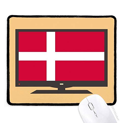 beatChong Dänemark Nationalflagge Europa Land Computer Mouse Pad Anti-Rutsch-Gummi Mousepad Spiel Büro von beatChong