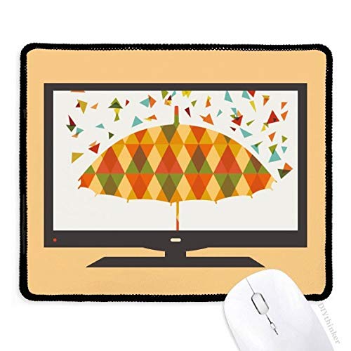 beatChong Regen Regenschirm Wetter Drip-Muster Computer Mouse Pad Anti-Rutsch-Gummi Mousepad Spiel Büro von beatChong