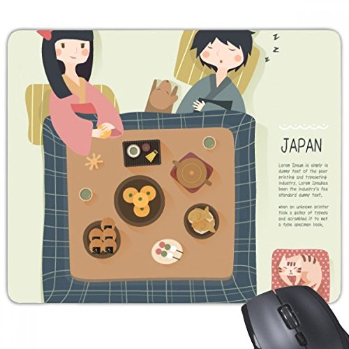 beatChong Traditionelle japanische lokale cruisine Rectangle Griffige Gummi Mousepad Spiel Mauspad Geschenk von beatChong