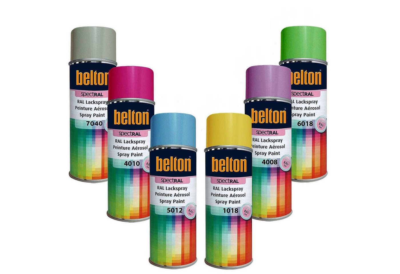 belton Sprühfarbe Lackspray nach RAL, 400 ml, Sprühlack von belton