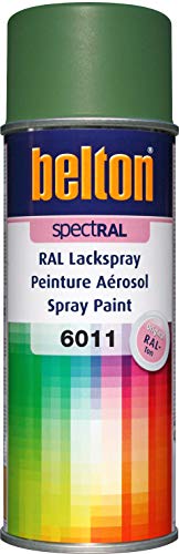 belton spectRAL Lackspray RAL 6011 resedagrün, matt, 400 ml - Profi-Qualität von belton