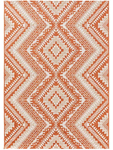 benuta Teppich, Orange, 160x230 cm von benuta