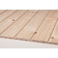 binderholz Profilholz, BxL: 96 x 4000 mm, Fichte/Tanne - braun von binderholz