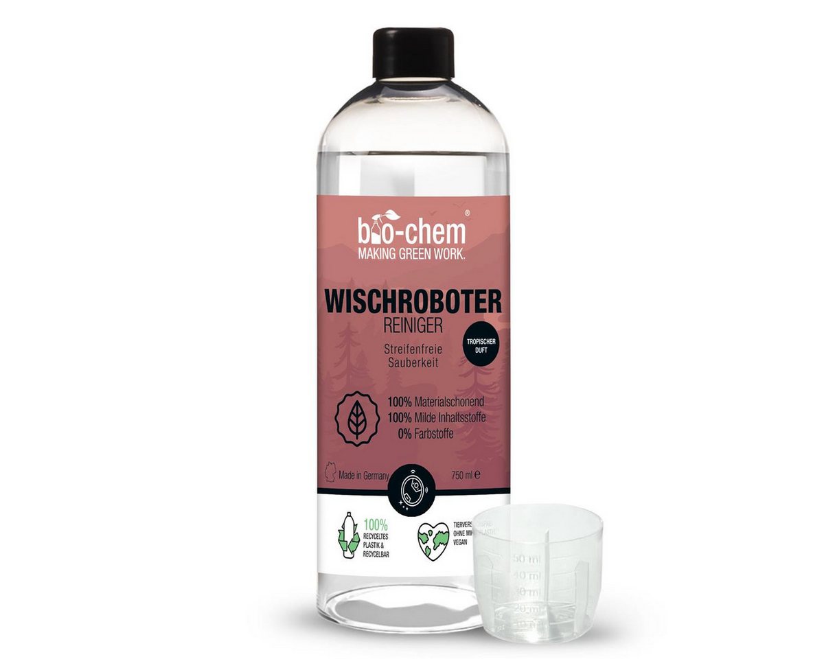 bio-chem Wischroboter-Reiniger 750ml Reinigungsmittel Konzentrat Bodenreiniger Fussbodenreiniger von bio-chem