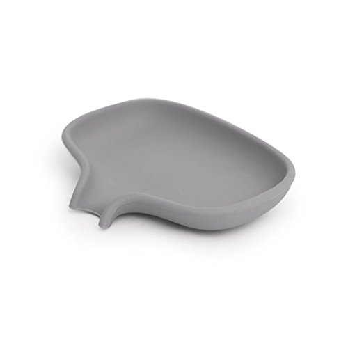 Bosign Soap Saver Silikon Seifenschale-grau, 1 von bosign