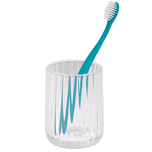 bremermann Zahnputzbecher aus Glas, Zahnbürstenhalter, Zahnputzglas (transparent) von bremermann