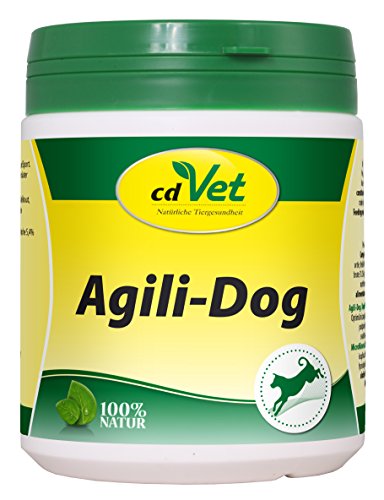 cdVet Naturprodukte Agili-Dog 250 g - Hund - Ergänzungsfuttermittel - Versorgung von Kräutern + Vitaminen + Eisen - Lustlosigkeit + nach Krankheit + Operation + während Trächtigkeit - Muskelaufbau - von cdVet