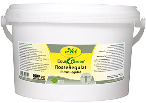 cdVet EquiGreen RosseRegulat - Nahrungsergänzung mit Mönchspfeffer zur Unterstützung bei Rossigkeit von Stuten, 1 kg von cdVet
