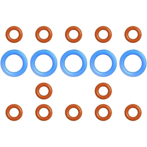 Silikon-Dichtungsringe für BES900, BES920, BES980, BES990, Zubehör, O-Ringe, Dichtungsersatz, 17 Stück von churuso