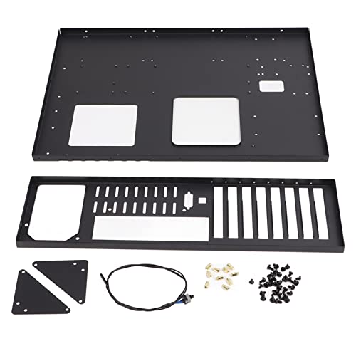 Mining Rig Frame, Computer SECC Chassis Motherboard Bracket Kit Open Design Support Motherboards Innerhalb von Ca. 305 X 245 Mm / 12,0 X 9,6 Zoll von ciciglow