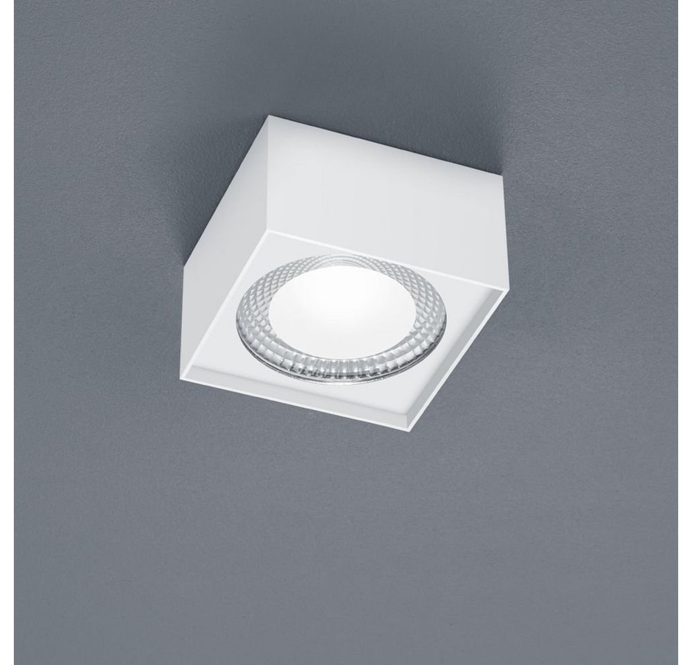 click-licht LED Deckenstrahler LED Deckenleuchte Kari in Weiß 12W 1270lm, keine Angabe, Leuchtmittel enthalten: Ja, fest verbaut, LED, warmweiss, Deckenstrahler, Deckenspot, Aufbaustrahler von click-licht