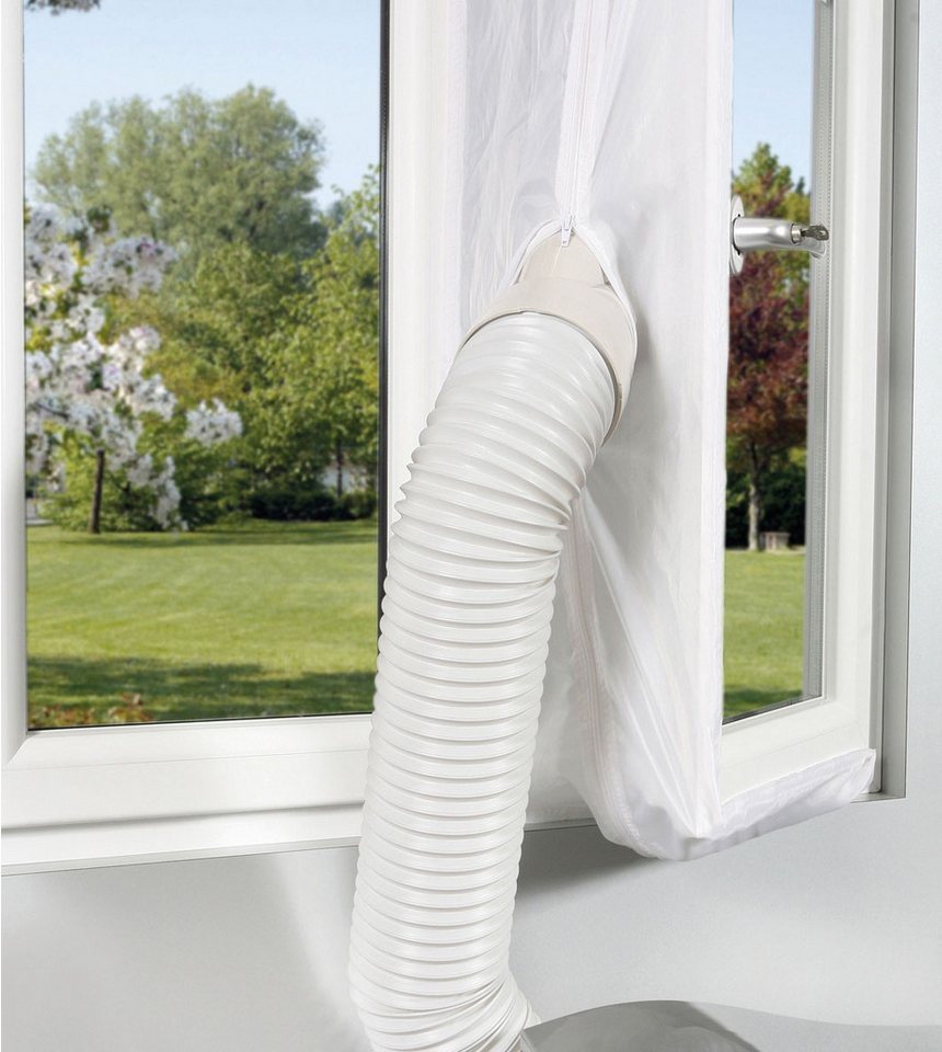 comfee Klimaanlagen-Verkleidung Midea Europe Midea - Fensterversiegelungs-Kit - für Klimaanlage, Fensterabdichtung 6m Schlauch von comfee