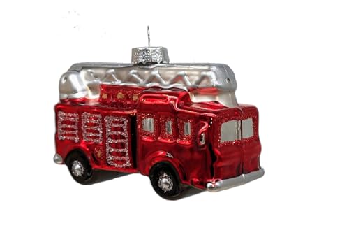 condecoro Feuerwehr Christbaumschmuck Firetruck Christbaumkugel von condecoro