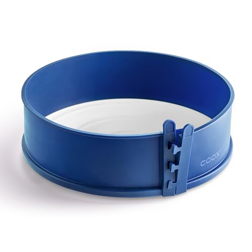 coox Springform mit Porzellanboden ⌀ 26 cm in Blau, backen und direkt auf der Porzellanplatte servieren und schneiden, kein Umsetzen nötig von coox