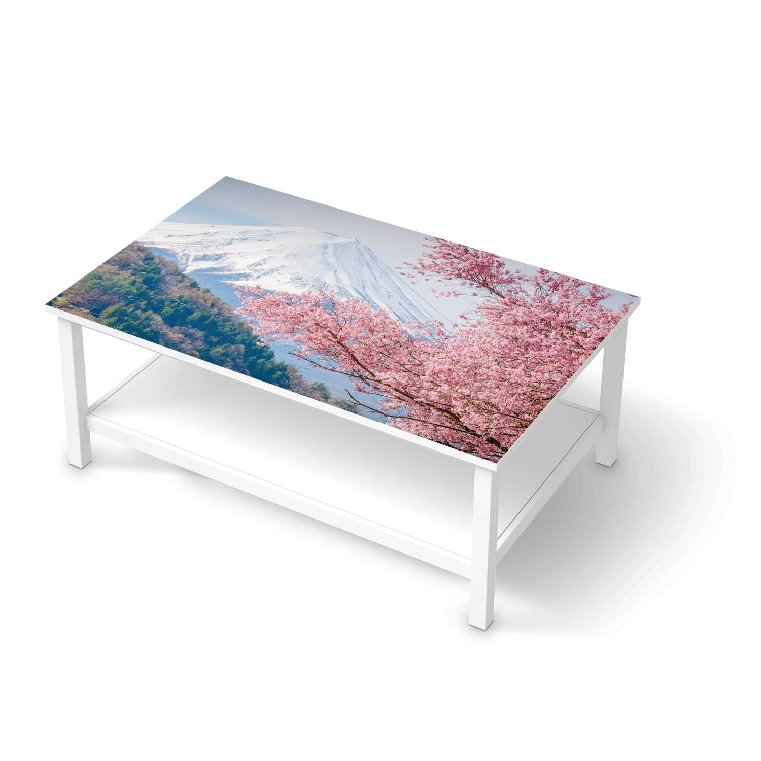 M?belfolie IKEA Hemnes Tisch 118x75 cm - Design: Mount Fuji von creatisto