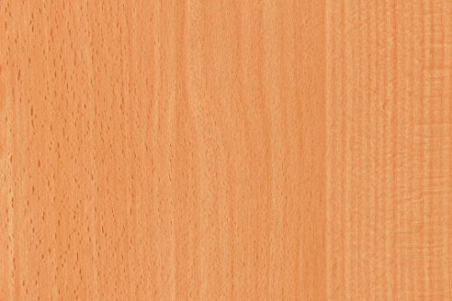 d-c-fix Klebefolie Rotbuche Holz-Optik selbstklebende Folie wasserdicht realistische Deko für Möbel, Tisch, Schrank, Tür, Küchenfronten Möbelfolie Dekofolie Tapete 67,5 cm x 2 m von d-c-fix