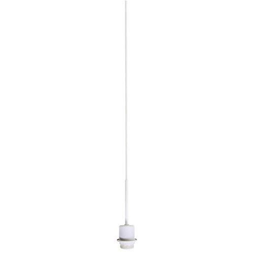 Light & Living Pendel Leuchte Lampenaufhängung Lampenfassung mit Kabel Schnurpendel E 27 weiß von dasmöbelwerk