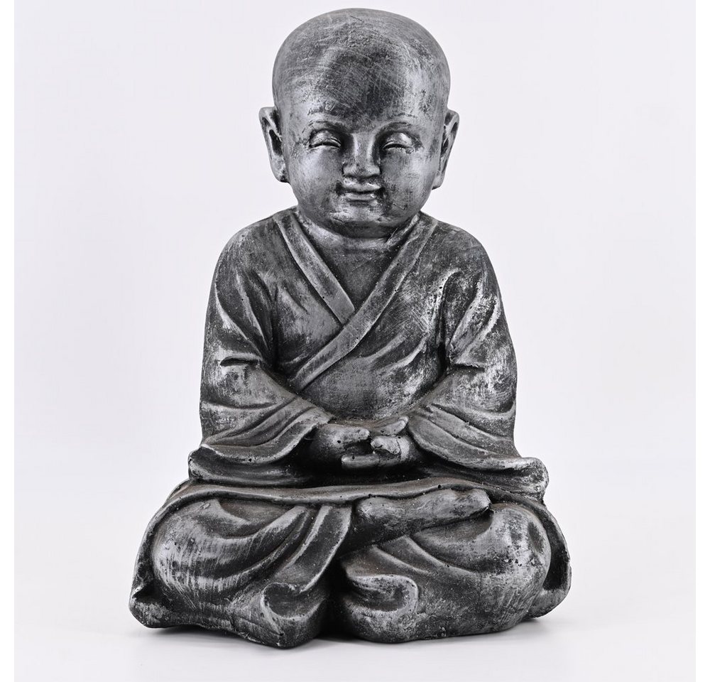 dasmöbelwerk Gartenfigur Buddha Statue Meditation sitzend 43 cm von dasmöbelwerk