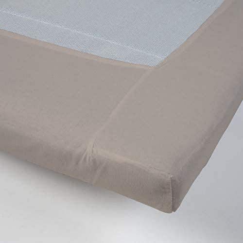 DayDream bedwear Spannbetttücher Non Iron Sand, Baumwolle, 140 x 200 cm von daydream