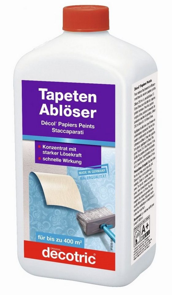 decotric® Wandfarbe Decotric Tapetenablöser 1L extra stark von decotric®