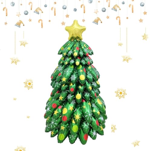 Aufblasbarer Weihnachtsbaum, Weihnachtsbaum Luftballons, Großer Aufblasbarer Weihnachtsdeko, Außen Weihnachten Aufblasen Hof Dekorationen Für Rasen Hof Garten von demaxiyad