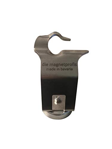 MAG Brennerhalter mit Magnetfuß Schweißbrennerhalter Ø 63 mm aus Edelstahl von die magnetprofis magnete und mehr
