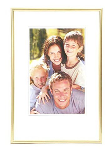 discountoase Moderne Kunststoff Bilderrahmen Fotorahmen 9x13 bis 40x50 cm versch. Farben (10x15, Gold) von discountoase