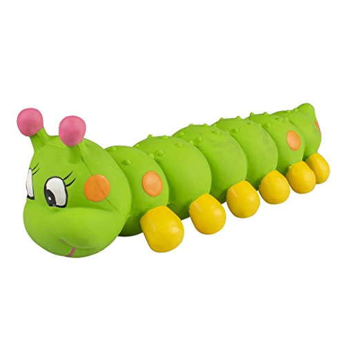 duvoplus, Chenille aus Latex, 27 x 8,5 x 8 cm, Grün, Spielzeug, Grün, Hund von Duvoplus