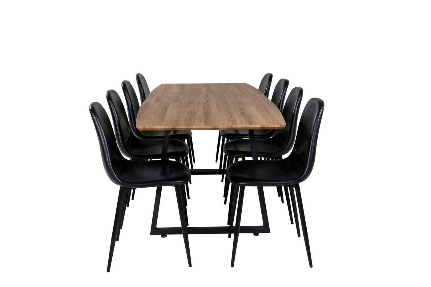 ebuy24 Essgruppe IncaNABL Essgruppe Esstisch Ausziehbarer Tisch L&a, (9-tlg) von ebuy24