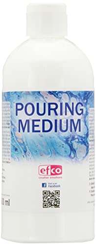 efco 9318300 Pouring Medium Acryl-Hilfmittel für Gießanwendungen, Acrylic, farblos, 500 ml von efco