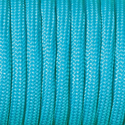 Efco Paracord Seil Mischgewebe, Polyester, Türkis, 2 mm x 4 m von efco