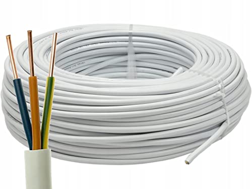 Elektrokabel YDY 3 x 1,5 mm², NYM-J 450/750V, Installationskabel – Unterputz/Aufputz, Feuchtraumkabel, Mantelleitung Elektrokabel, Kabel Elektroleitung, 10m von elektrokabel