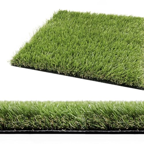 Kunstrasen, 30 mm, Rasen, grün, Kunstras, Schneidbar, Entwässerung, Modell ERBA_ALTA 2 x 5 m von emmevi