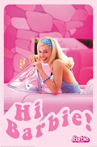 Barbie - Movie - Hi Barbie - Poster - Größe 61x91,5 cm + 1 Ü-Poster der Grösse 61x91,5cm von empireposter