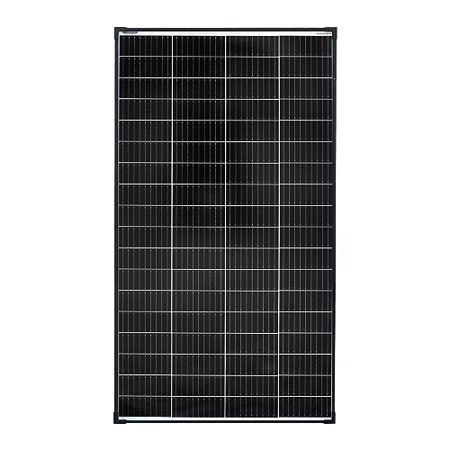 enjoy solar PERC Mono 150W 12V Solarpanel Solarmodul Photovoltaikmodul, Monokristalline Solarzelle PERC Technologie, ideal für Wohnmobil, Gartenhäuse, Boot von enjoy solar