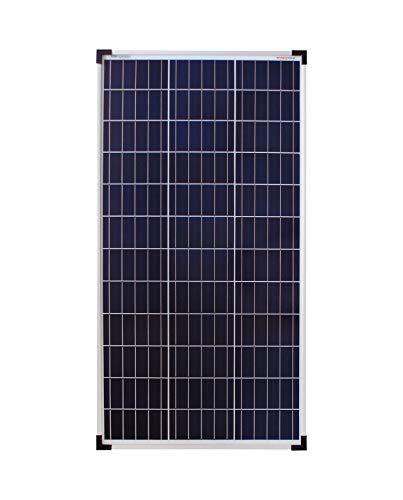 enjoy solar Poly 80W 12V Polykristallines Solarpanel Solarmodul Photovoltaikmodul ideal für Wohnmobil, Gartenhäuse, Boot von enjoy solar