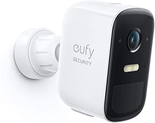 eufy Security eufyCam 2C Pro, Zusätzliche Überwachungskamera zum Anschließen, 180 Tage Akkuleistung, HomeKit Kompatibilität, 2K Auflösung, IP67 Wasserschutz, Nachtsicht (Generalüberholt) von eufy Security