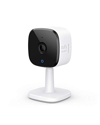 eufy Security Indoor Cam C120, 2K Plug-In Überwachungskamera für Innenbereiche, WLAN, Personenerkennung, IP Kamera, Sprachassistent, Bewegungssensor, Nachtvision, HomeBase Nicht kompatibel von eufy Security