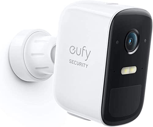 eufy Security eufyCam 2C Pro, Überwachungskamera aussen, 2K Auflösung, 180 Tage Akku, Kompatibel mit HomeKit und Solar Panel, IP67, benötigt HomeBase 2, Gebührenfreie Nutzung von eufy Security