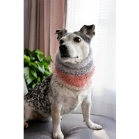 Hundeschal Pastell Farben Schal Kleiner Strickschal Haustierschal Hund Warme Kleidung Mehrere Größen von fashiontouchhome