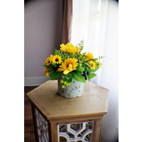 Rts Sonnenblumenarrangement, Sommerarrangement, Erntedankfest, Herbstgeschenk, Muttertag, Einweihungsgeschenk von fashiontouchhome