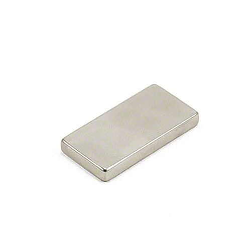 Ultrahoher Leistung N52 Grad Neodym Magnet Für Engineering, Herstellung und Diy - 40mm x 20mm x 5mm Dick - 15,1kg Zug von first4magnets