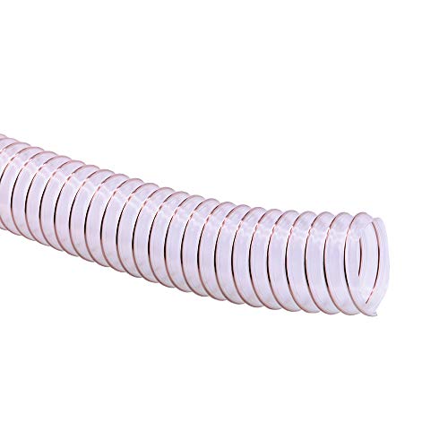 METERWARE - Leichte Saug-Druck PU-Spiralschläuche Druckschlauch Vakuumschlauch Spiralschlauch (Schlauch Ø innen: 80 mm) von fittingstore
